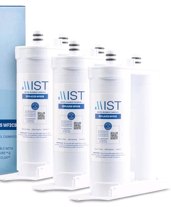 3 pack Mist WF2CB Water Filters for Frigdaire Electrolux Refrigerator Kenmore gallery