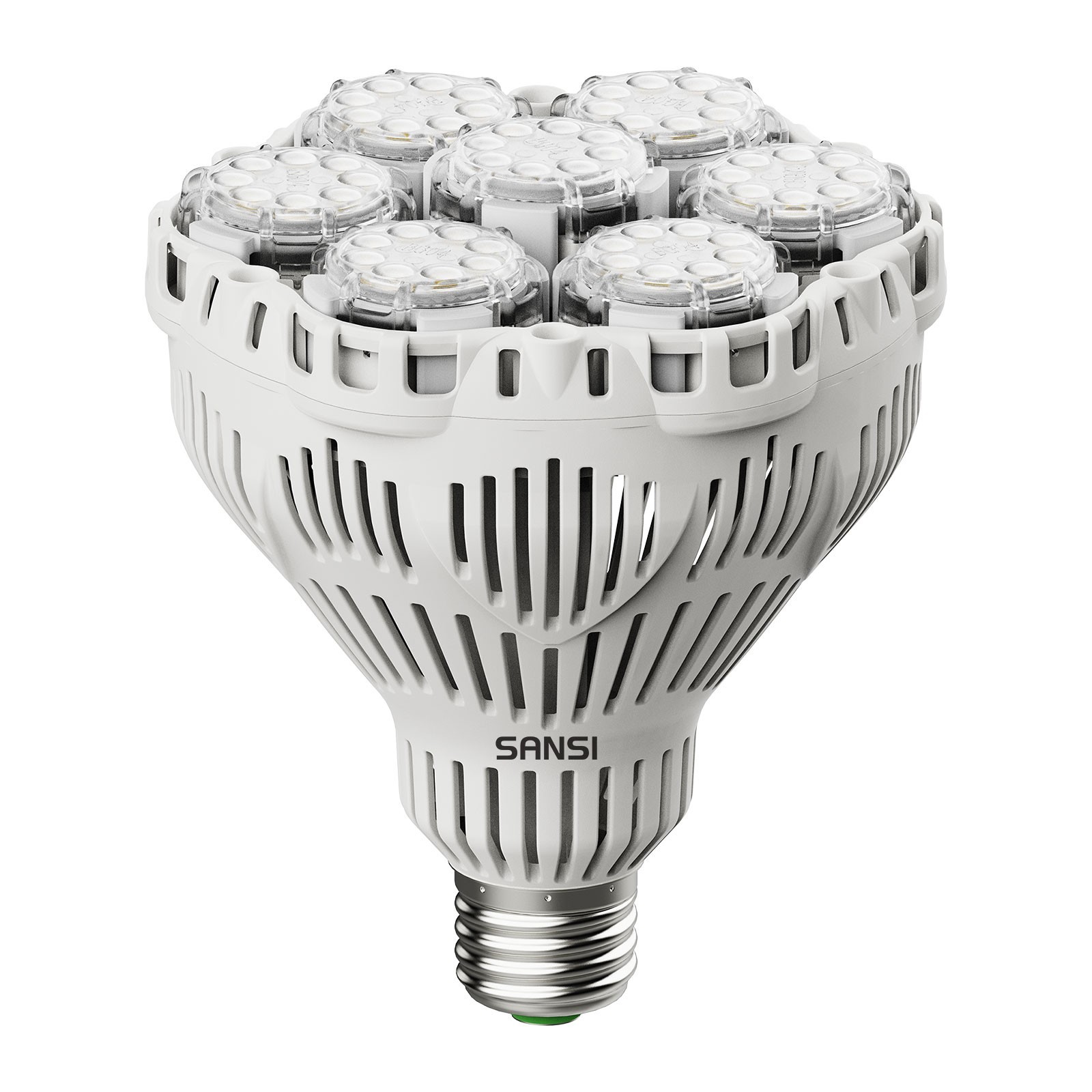 SANSI 40W LED Light Bulb High Power 6000lm 5000K Daylight E26 for Home Workshop gallery