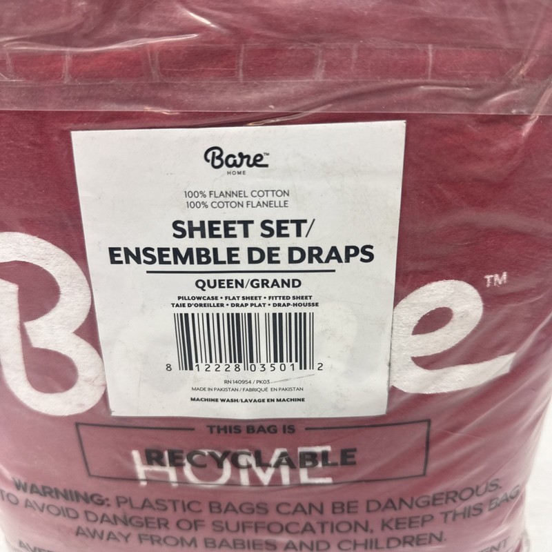 Bare Home Microfiber Sheet Sets Red Collection - Deep Pockets gallery
