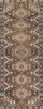 Vintage Geometric Bakhtiari Runner Rug 3x9 Wool Hand-knotted Tribal Carpet gallery