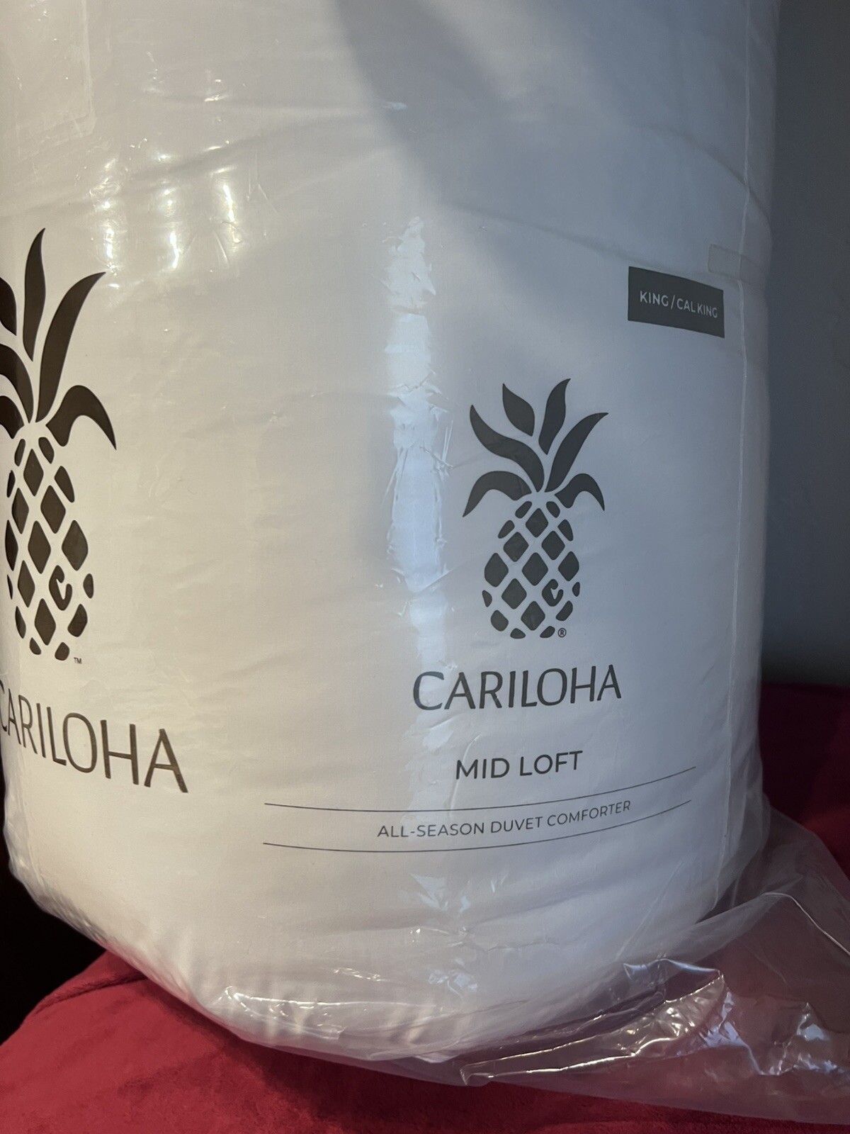 Cariloha Mid Loft All-Season, KING/Cal king Size Organic Bamboo Duvet Comforter gallery