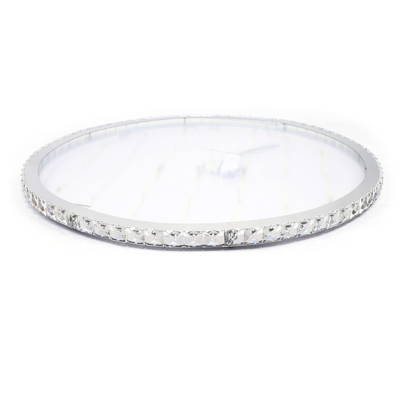 Modern Crystal LED Ceiling Light Fixture Pendant Lamp Flush Mount Chandelier 30W gallery