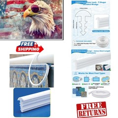 Cost-Effective 120ft T-Shape Pool Liner Lock for Inground & Above-Ground Pools