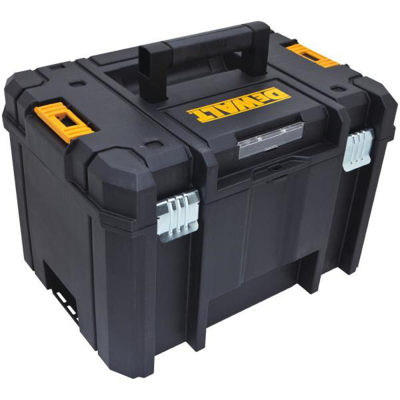 17 in. Dewalt TSTAK Stackable Deep Storage Mobile Tool Box for Organizing Tools gallery