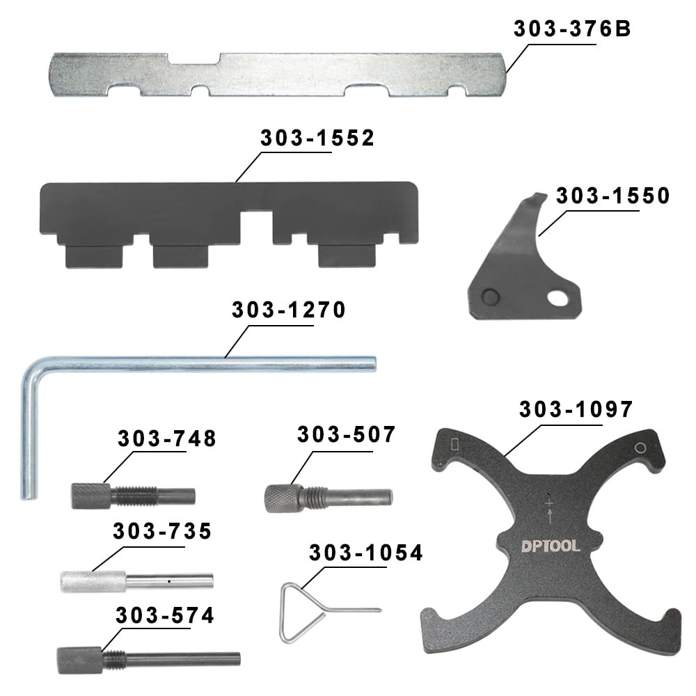 Camshaft Timing Locking Tool Kit Compatible with Ford fusion Escape 10PCS gallery