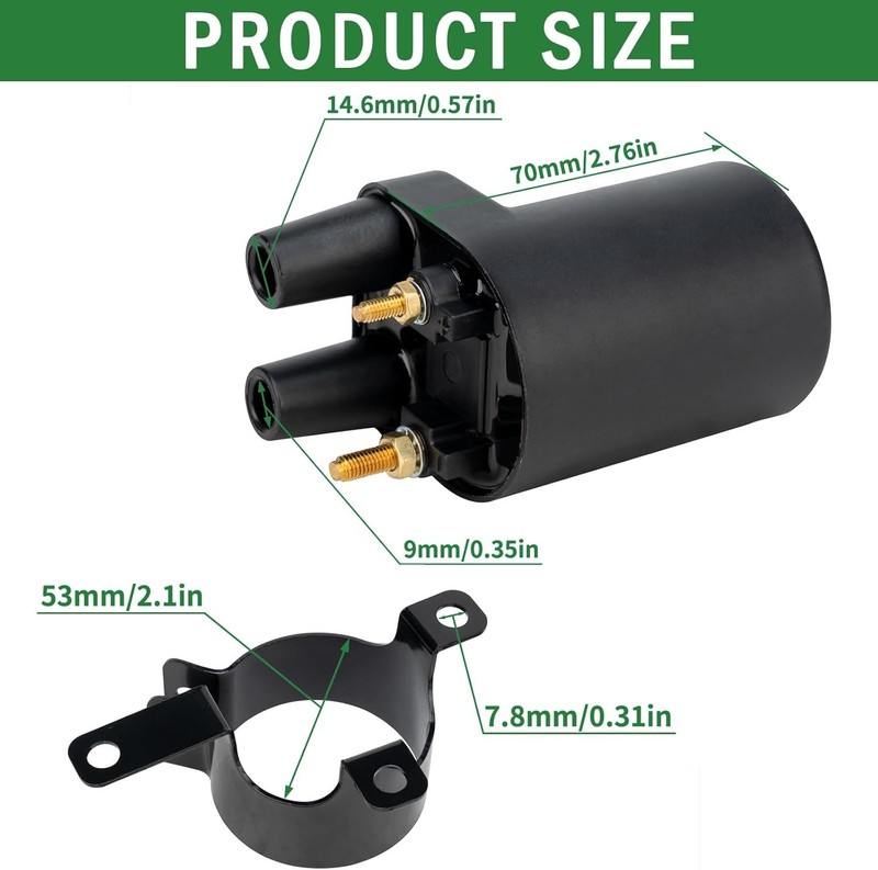 Reliable Ignition Coil for Onan Points Engines - Lightweight & Easy to Install gallery