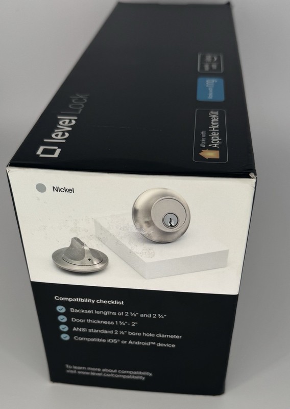 Level Lock Touch Edition The Invisible Smart Lock Works With Alexa/Ring Open Box gallery