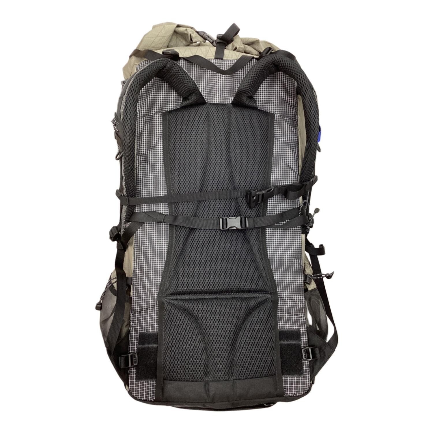ZEROGRAM Lost Creek 40 Backpack Khaki ZU2BPX2402 Used 4