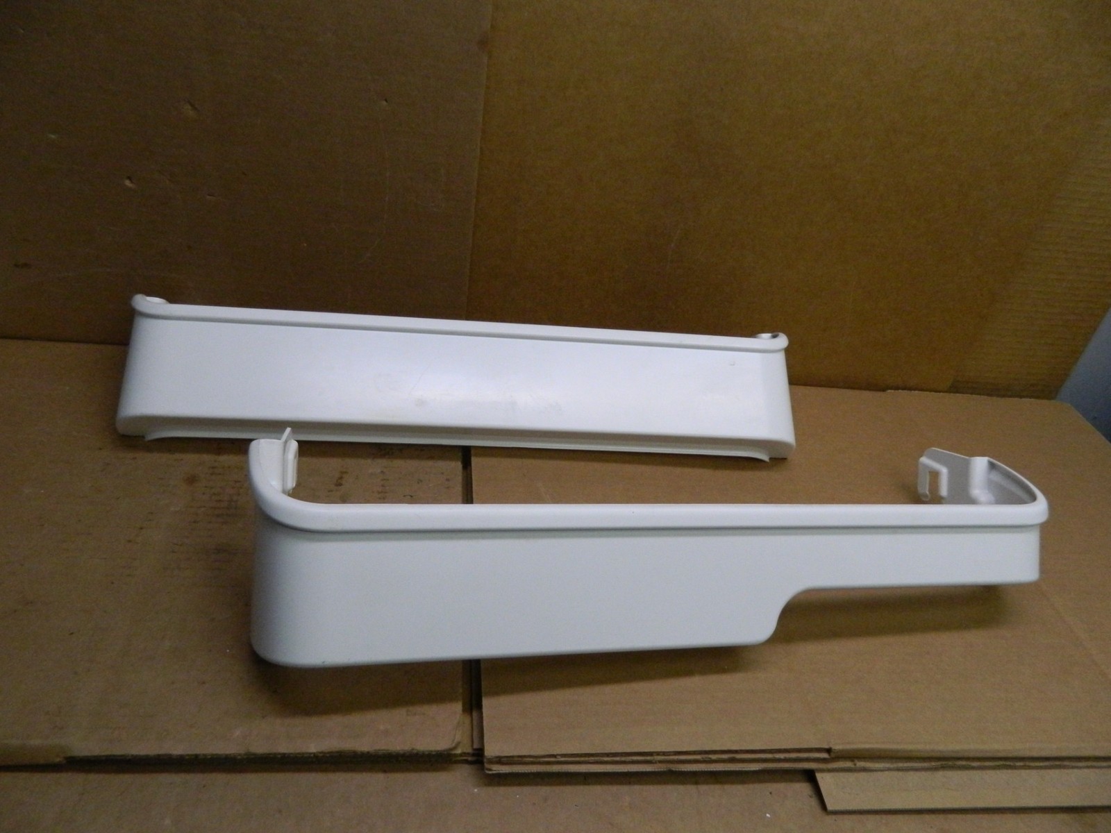 Frigidaire Refrigerator Shelf Rail Set (1+1) Part # 240338101 240337901 gallery