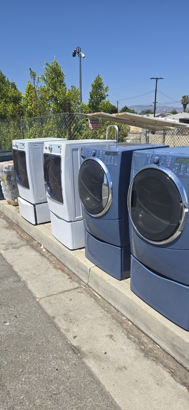 LG Front-Load Stackable Washer and Dryer Set gallery