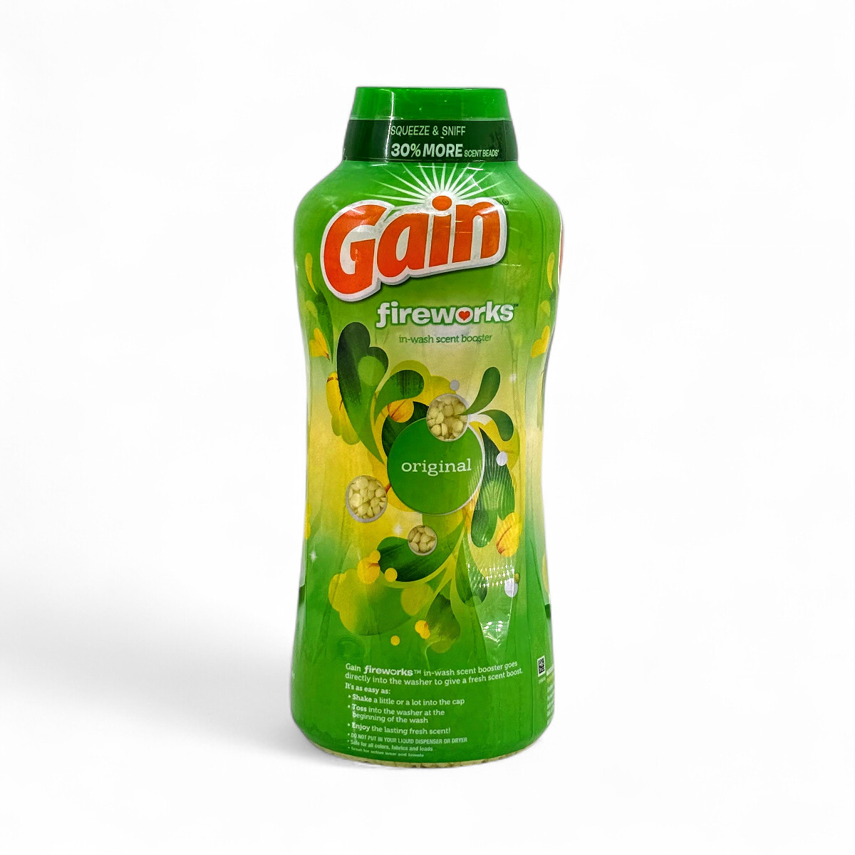 Gain Fireworks In-Wash Scent Booster Beads Original - 2.4lb 39.9oz gallery
