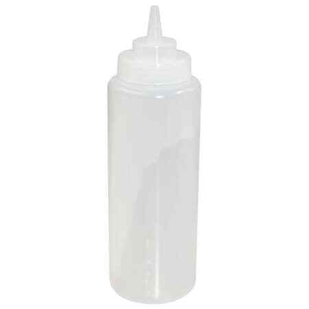 Crestware Sb32cw Squeeze Bottle,Plastic,Clear,32 Oz.,Pk12 gallery