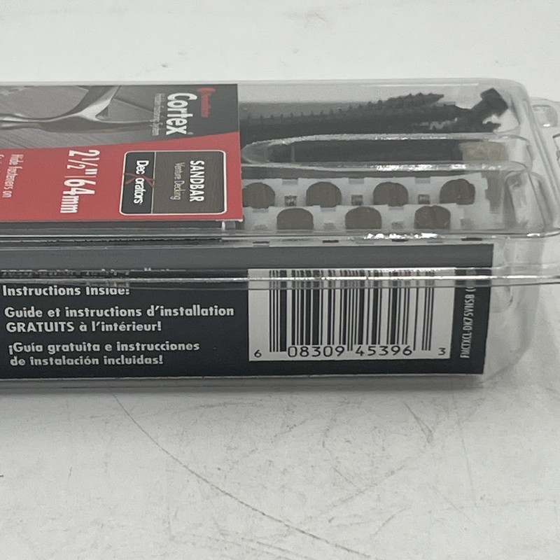NEW!! FastenMaster Cortex 2-1/2” Screw 50 LF Hidden Fastening System - Sandbar gallery