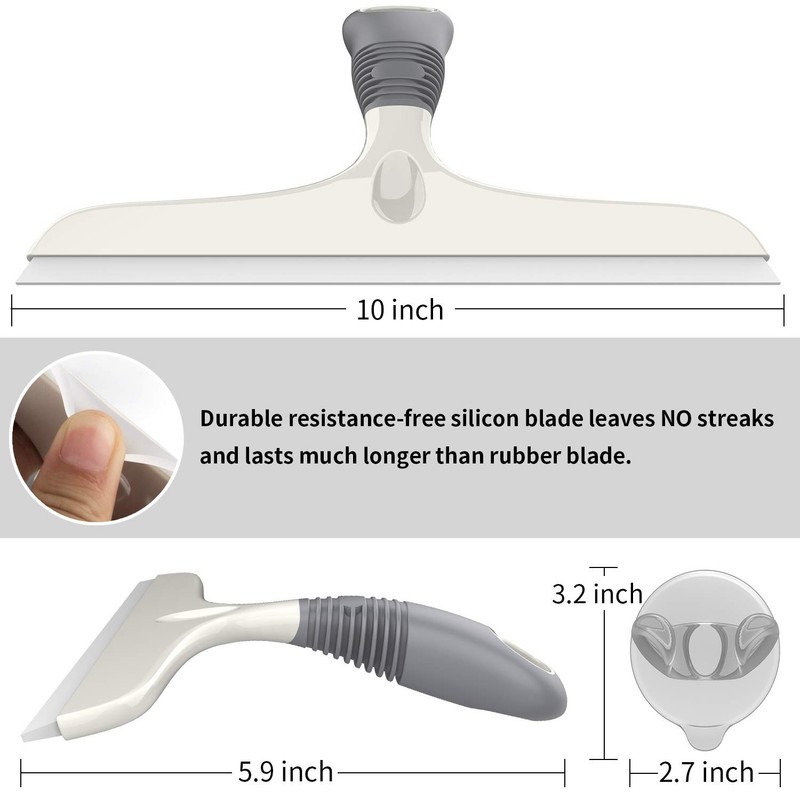 Multi-Purpose Silicon Squeegee for Window, Glass, Shower Door, Car Windshield... gallery