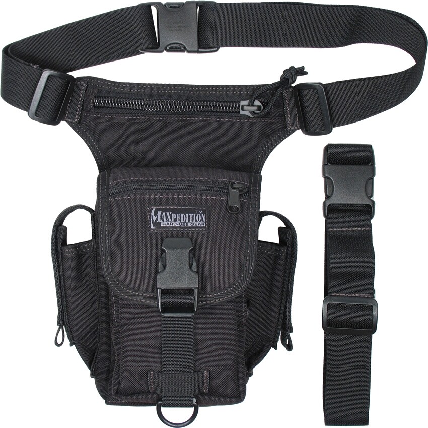 Maxpedition Thermite Versipack Multi-Function Bag Black Nylon Construction 401B