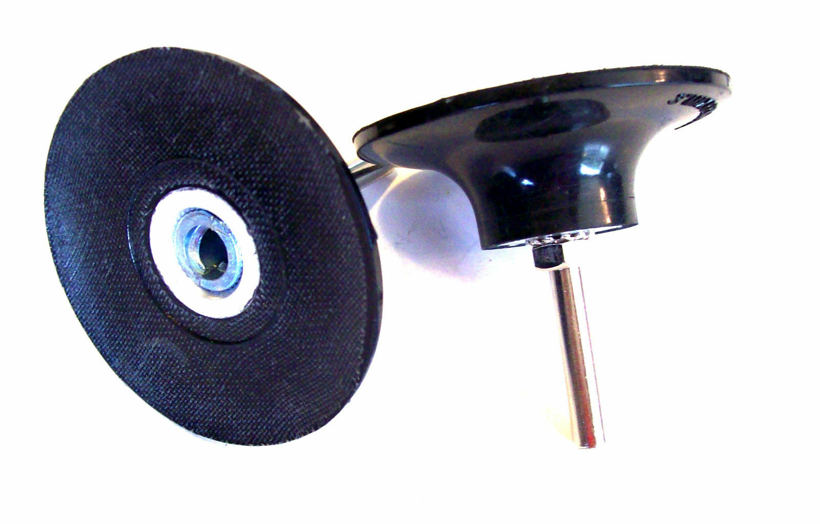 QTY2 3" ROLOC TYPE R MANDRELS FOR 3M DISCS gallery