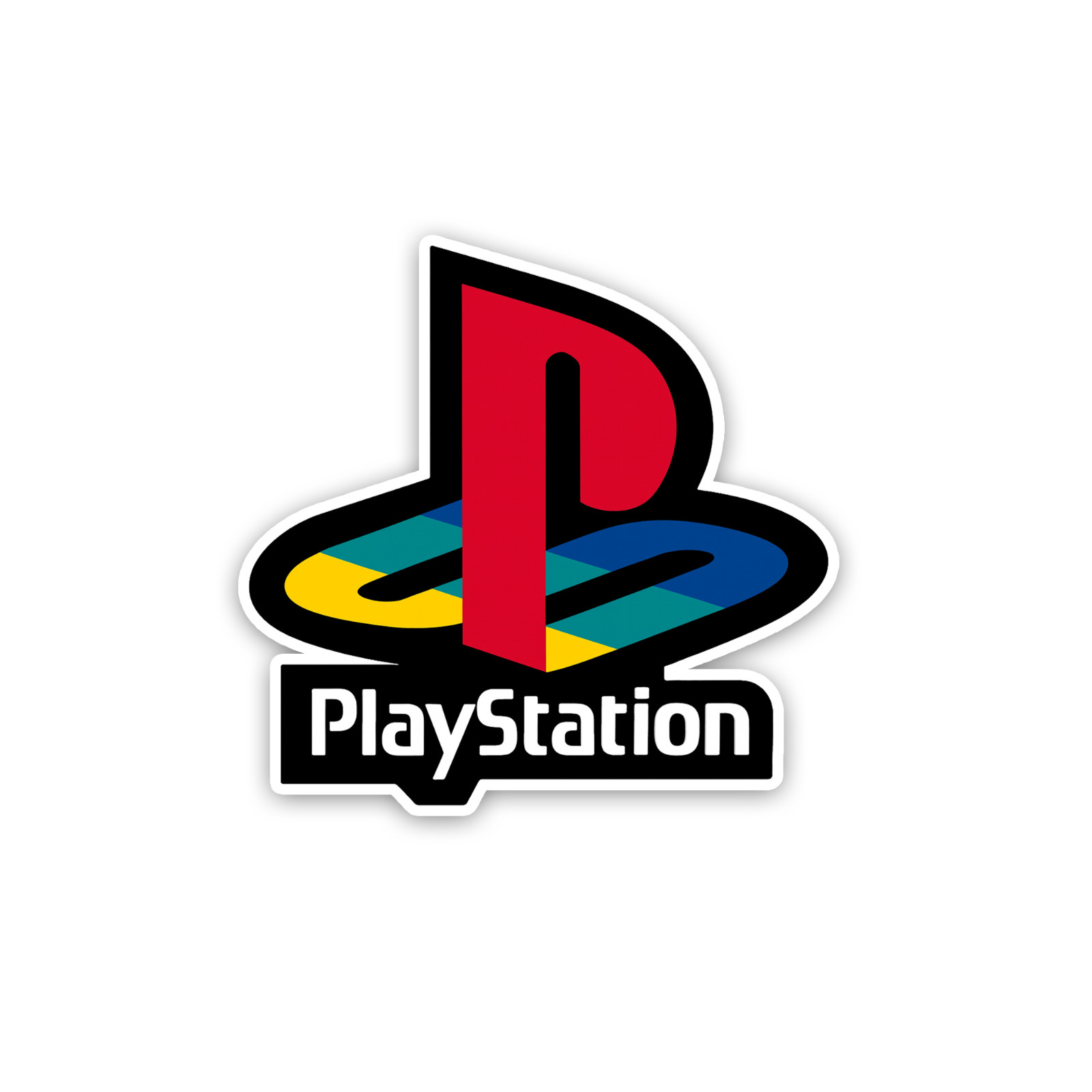 Playstation Sticker 4 Inch Vinyl Decal Original Console Graphic Redesign gallery