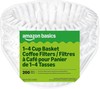 Compostable Basket Coffee Filters for 1-4 Cup Makers - 200 Count White gallery