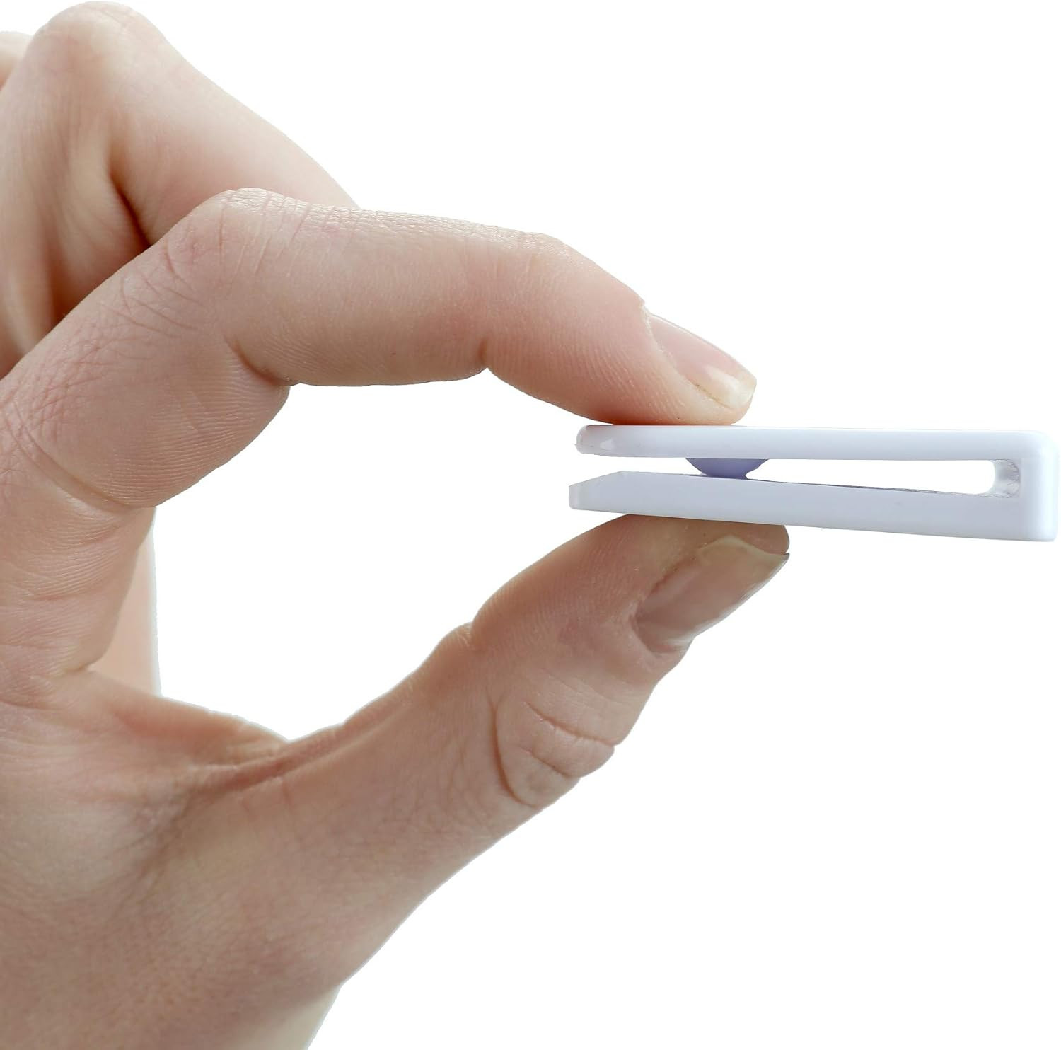 SlipX Solutions Adhesive Shower Splash Clips for Shower Curtains, Keeps Water In gallery