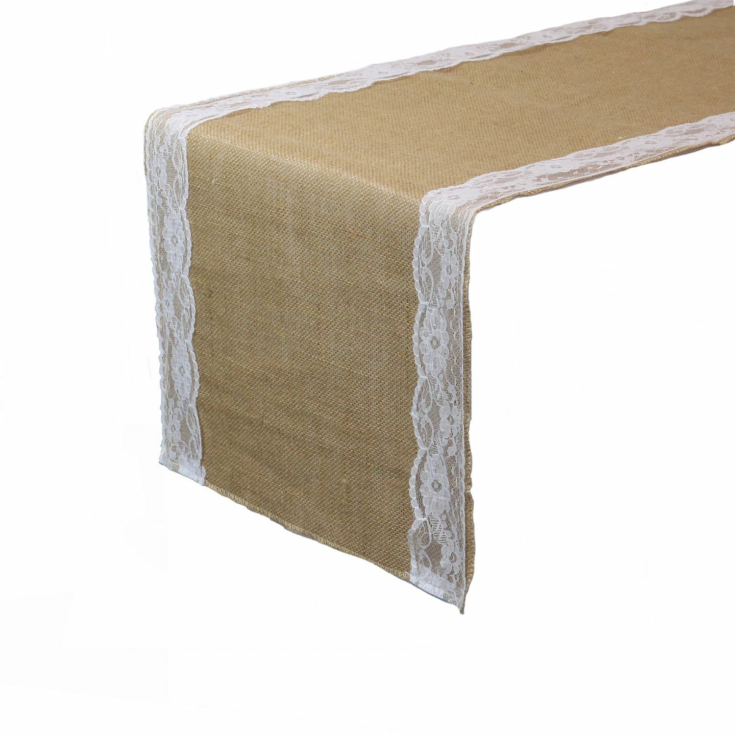 YCC Linens - Jute Burlap Table Runners for Weddings gallery