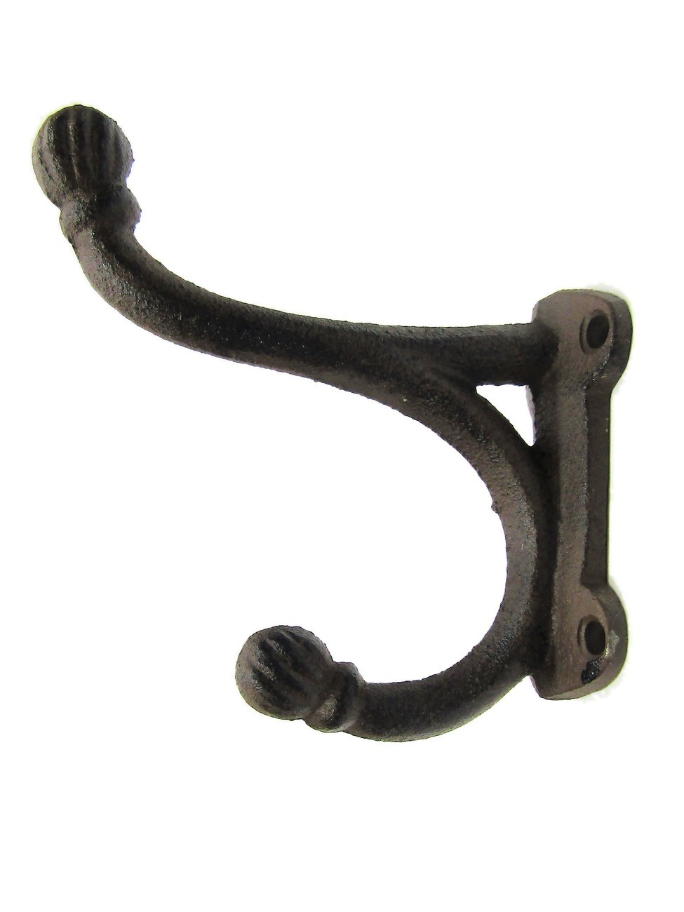 Lot 6 Antique-Style Rustic Cast Iron School Coat Hooks Wall Hardware gallery