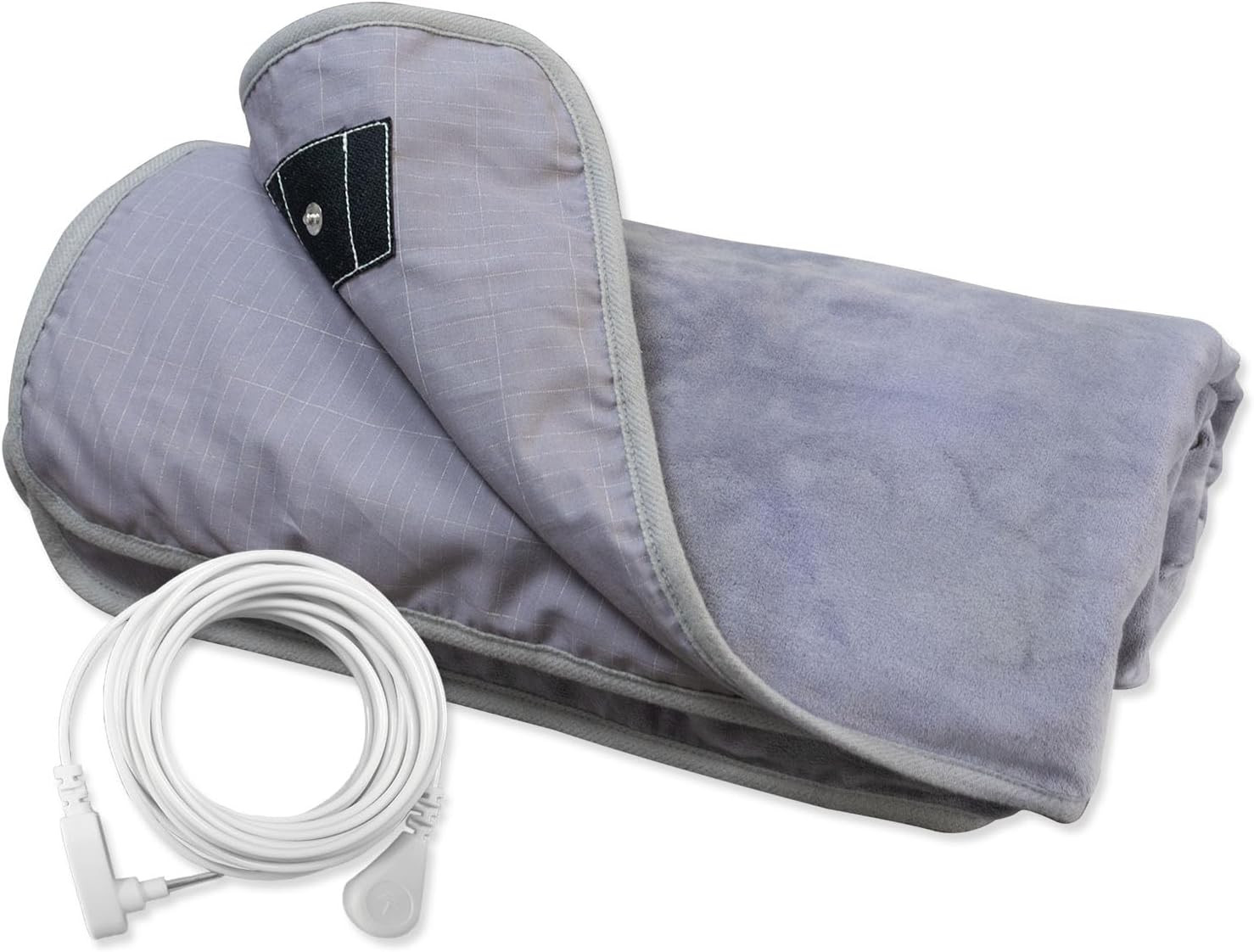 Grounding Blanket - Earth-Connected Silver Fiber Flannel Throw 50"x60 gallery