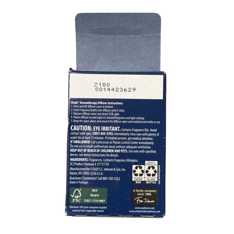 Glade Aromatherapy Mist Diffuser Refill - Find Clarity - Lemongrass + Bergamot gallery