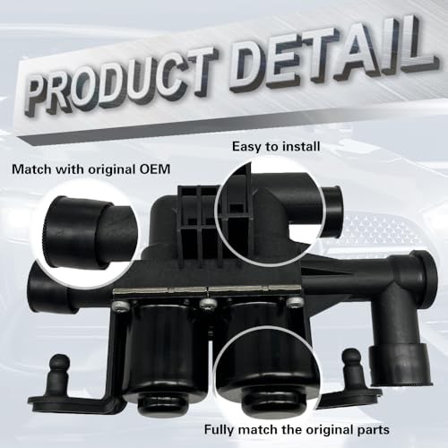 Heater Control Valve – Water Control Valve for BMW F01 F02 F10 F11 64219310349 gallery