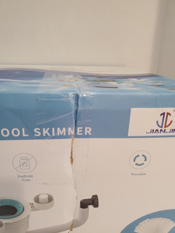 Tri-Float Pool Skimmer - Automatic Surface Cleaner for Above Ground Pools gallery