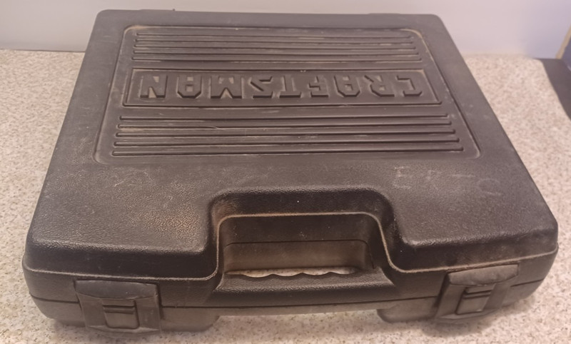 Craftsman 3/8 Variable Speed Cordless Drill/Driver Case More PARTS or REPAIR gallery