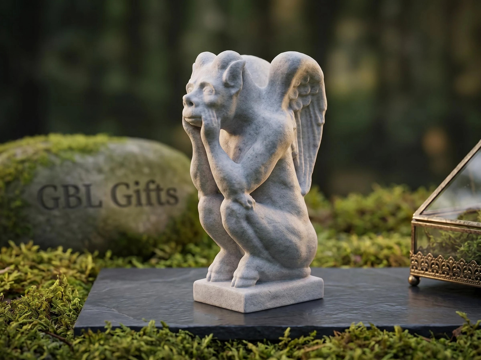 The Sitting Gargoyle Statue | Any Color gallery