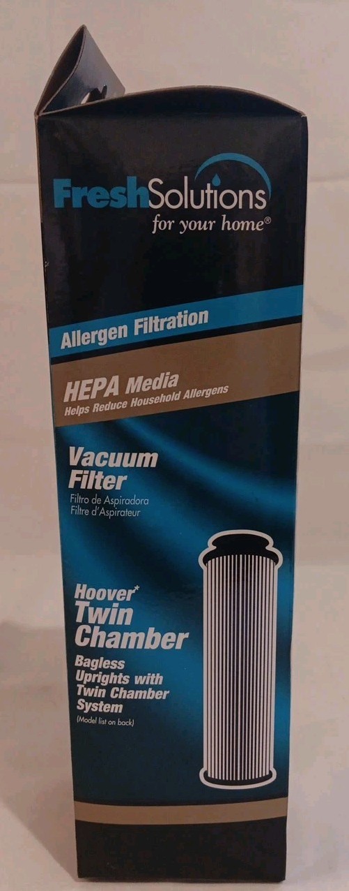 NEW FRESH SOLUTIONS ALLERGEN FILTRATIONS HOOVER TWIN CHAMBER VACUUM FILTER 70492 gallery