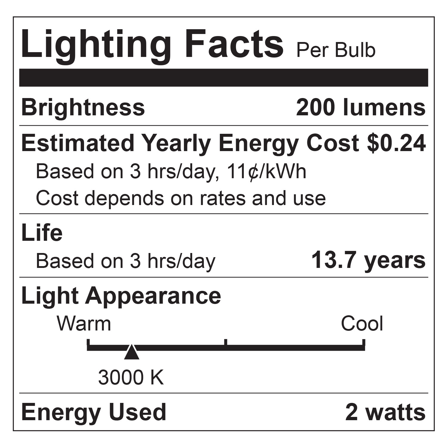 Sunlite LED G9 Base Bulbs, 2W (25W Equal), 200 Lumen, 3000K Warm White gallery