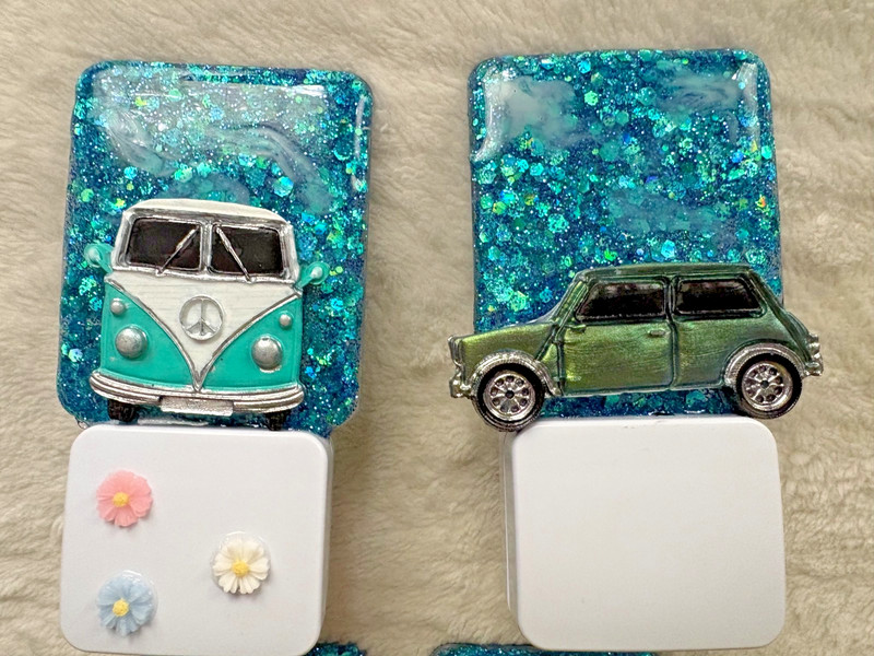 Mini Resin Night Light Handmade Turtle VW Truck Van Decor Choose Design gallery