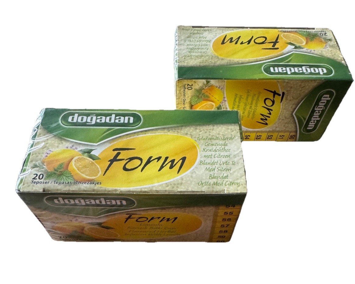 Dogadan Form Tea Lemon Mixed Herbal Slimming Tea Wellness Blend 20 Bag( 20x 2pk) gallery