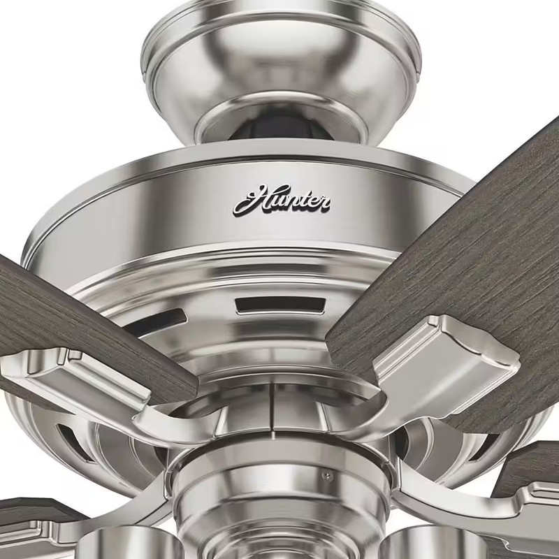 Bennett 52 In. LED Indoor Brushed Nickel Ceiling Fan with 3-Light Kit and Handhe gallery