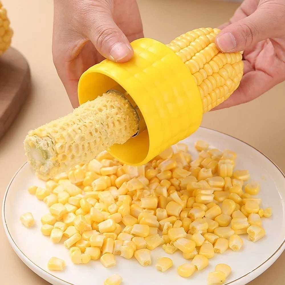 Corn Stripper Peeler Cob Cutter Kitchen Tool Corn Thresher Vegetable Remover gallery