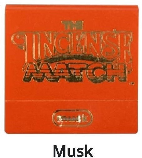 The Incense Match * Musk * Aromatherapy 1 ea. gallery