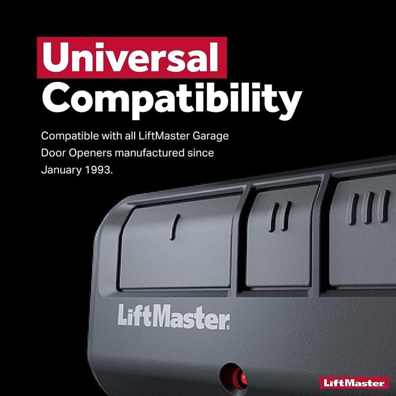 LiftMaster 893Max Security+ 2.0 3-Button Door Operator Remote Control with Visor gallery