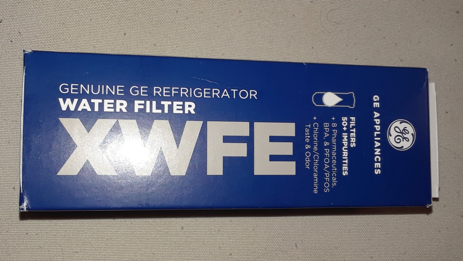 One Sealed Genuine XWFE Replacement Water Filter for Compatible GE Refrigerators gallery