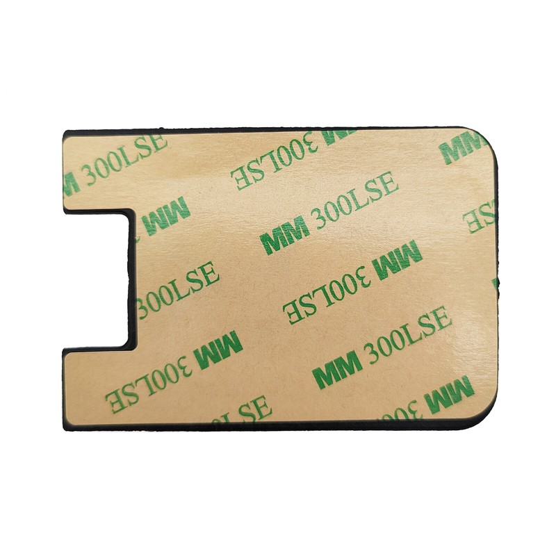 5pcs Pockets Cell Phone Credit Card Holder Wallet Sticker for Key Adhesive grey gallery