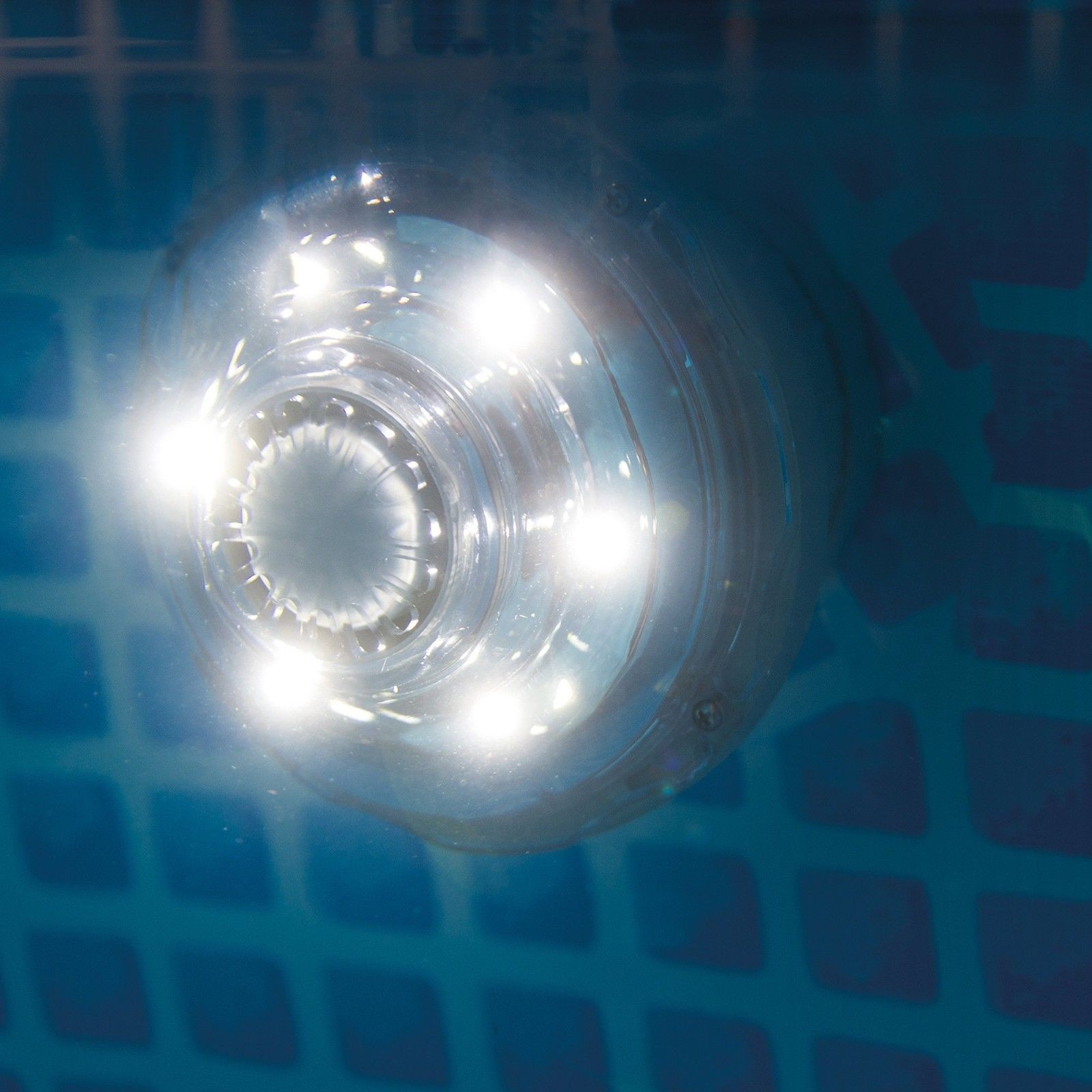 OPEN BOX Intex 1.25Inch 0.8W White LED Hydroelectric Power Pool Light Fixture 28 gallery
