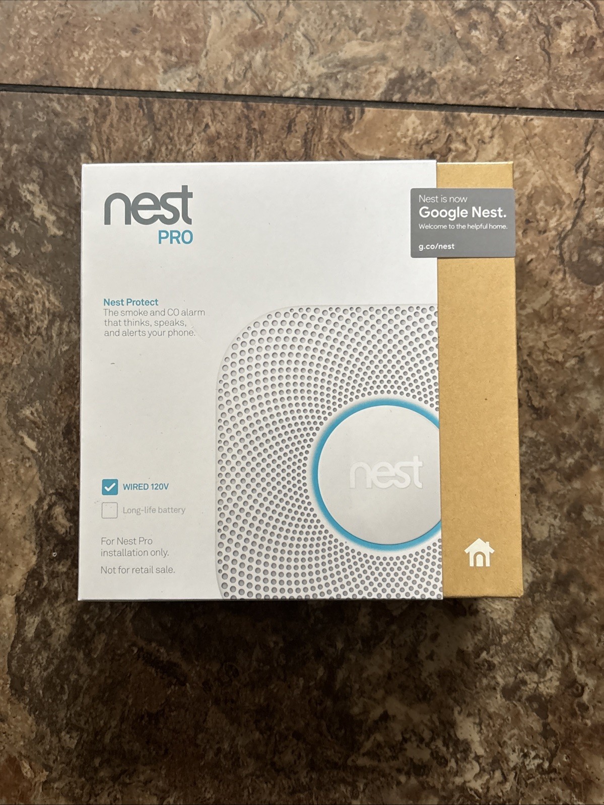 Google Nest Protect PRO Smoke & Carbon Monoxide Detector Wi-Fi Alarm Wired-2029 gallery