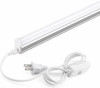 LED T5 Integrated Single Fixture, 4FT, 2200Lm, 6500K (Super Bright White), 20W, gallery