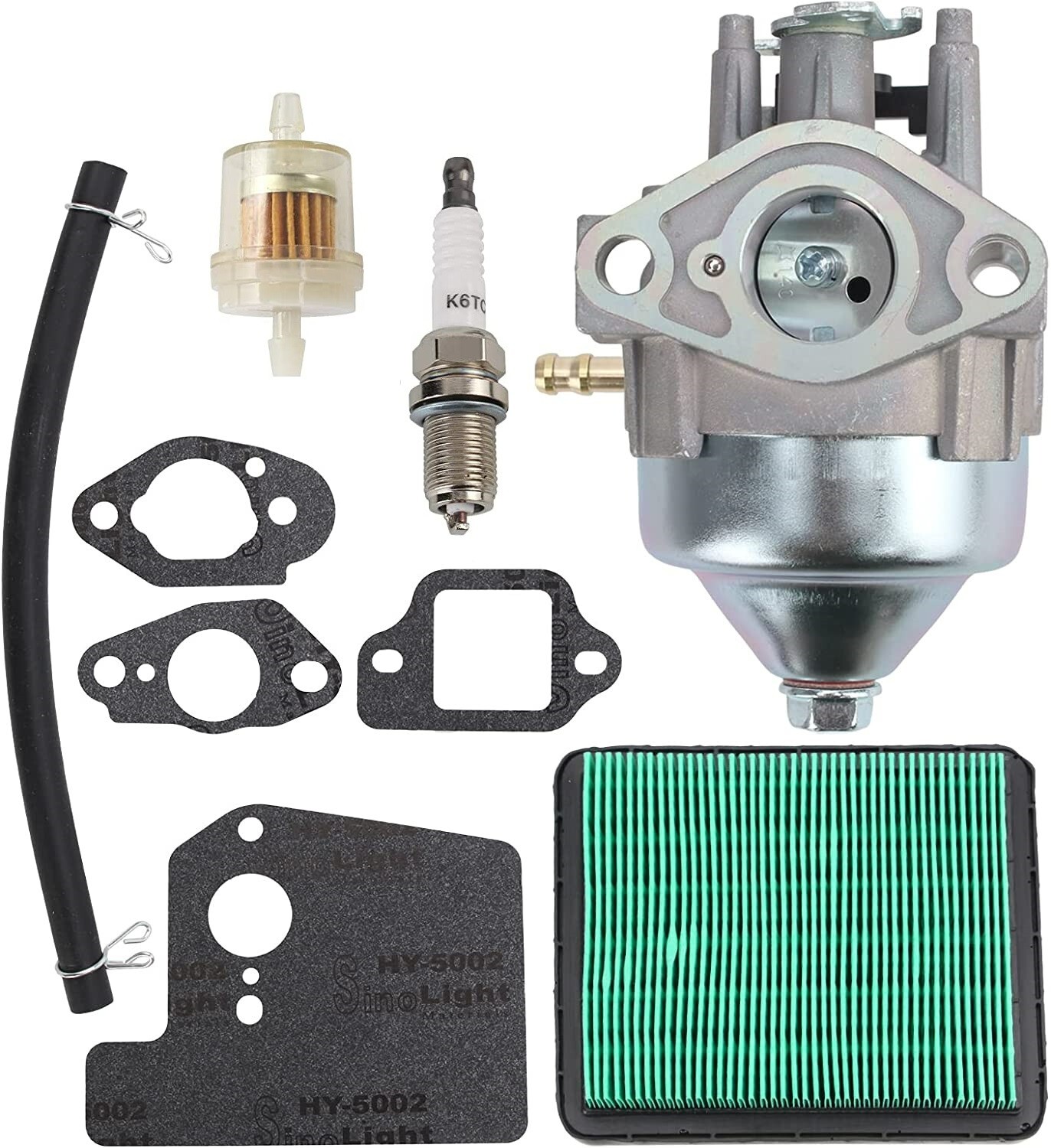 Carburetor + Air Filter For Honda POWER WASHER GCV190LA CARB 16100-Z8D-911 gallery