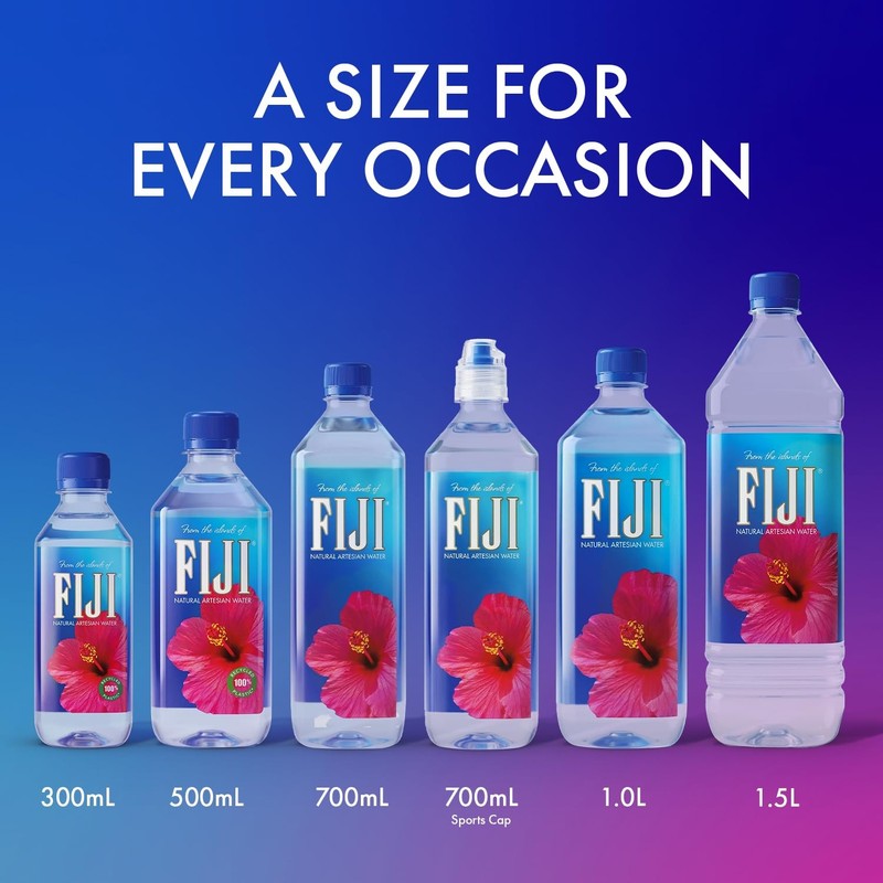 Natural Artesian Bottled Water, 1 Liter / 33.8 Fl Oz (Pack of 12) gallery