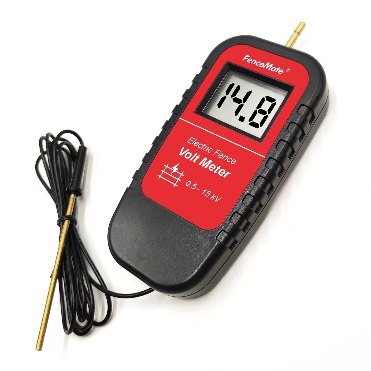 Digital Volt Meter for Electric Fence, Range up to 15,000 V (15 Kv), Fence Volta gallery