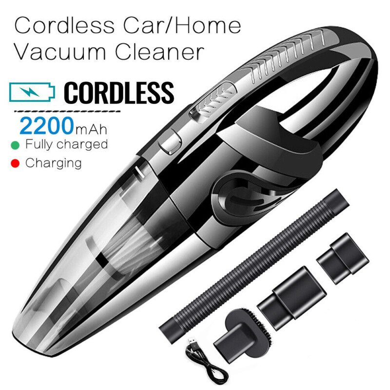 20000PA Cordless Handheld Vacuum Cleaner Dust Buster Car Home Cleaners Wireless