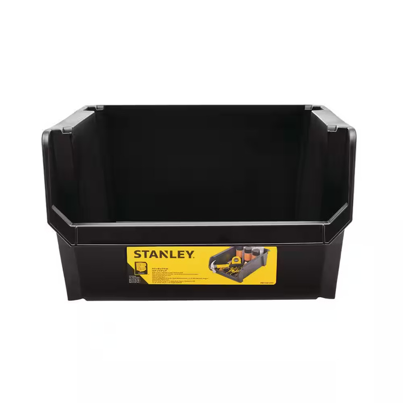 12 In. Stacking Tool Storage Bin gallery