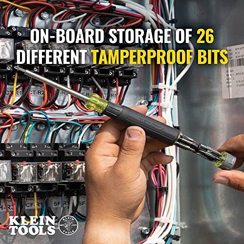 Klein Tools 32327 27-in-1 Multi-Bit Precision Screwdriver Set w/Tamperproof Bits gallery